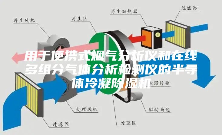 用于便攜式煙氣分析儀和在線多組分氣體分析檢測儀的半導體冷凝除濕機