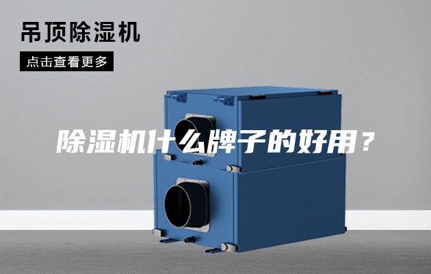 除濕機什么牌子的好用？