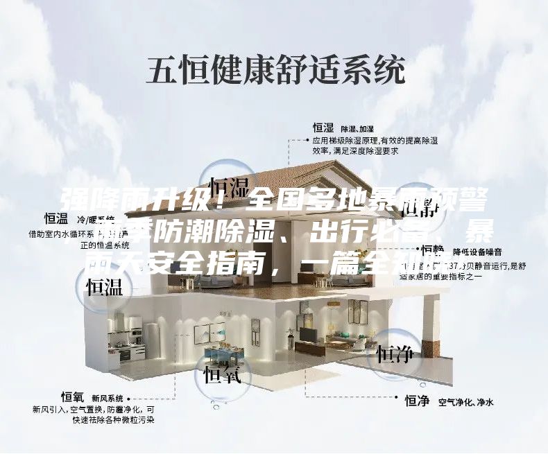 強降雨升級！全國多地暴雨預警，雨季防潮除濕、出行必備、暴雨天安全指南，一篇全知曉！