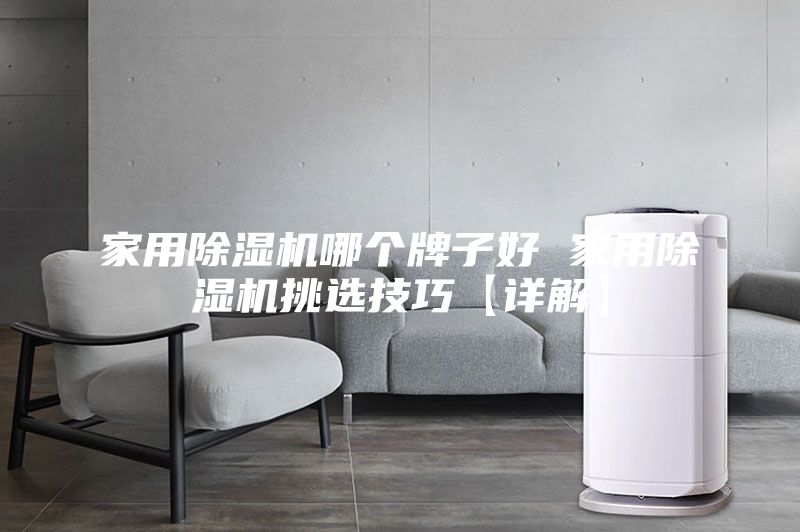 家用除濕機哪個牌子好 家用除濕機挑選技巧【詳解】