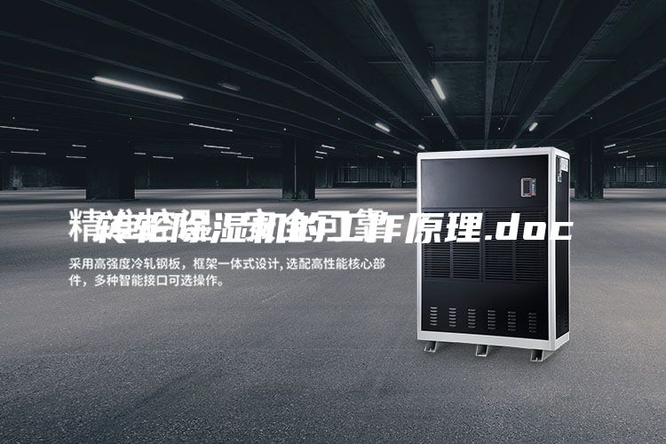 轉(zhuǎn)輪除濕機(jī)的工作原理.doc