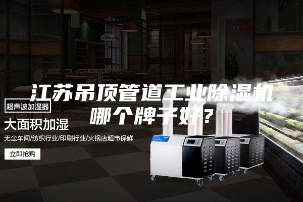 江蘇吊頂管道工業(yè)除濕機哪個牌子好？