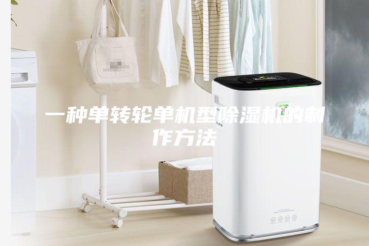 一種單轉(zhuǎn)輪單機型除濕機的制作方法