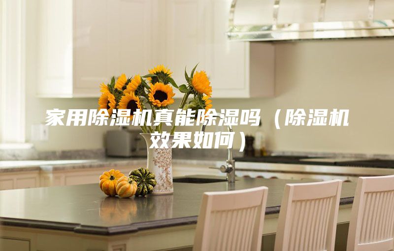 家用除濕機(jī)真能除濕嗎（除濕機(jī)效果如何）