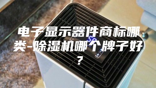 電子顯示器件商標哪類-除濕機哪個牌子好？