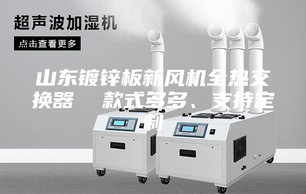 山東鍍鋅板新風(fēng)機全熱交換器  款式多多、支持定制