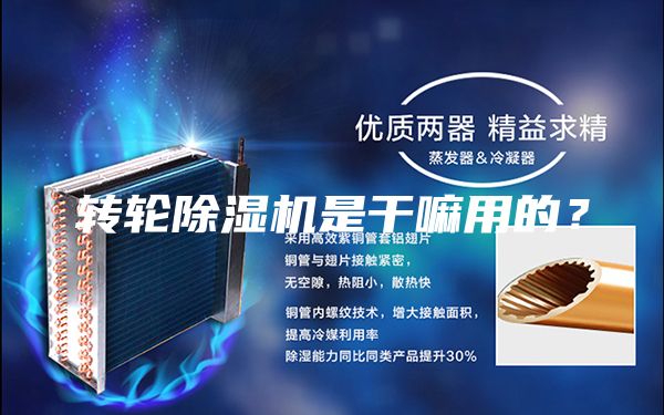 轉輪除濕機是干嘛用的？
